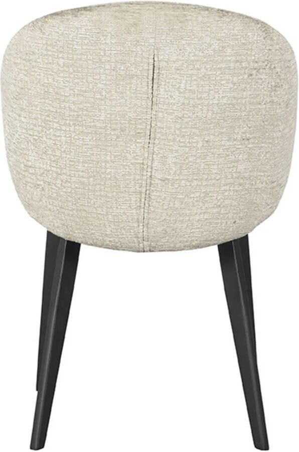LABEL51 Eetkamerstoel Logan Elegance stof Beige - Foto 3