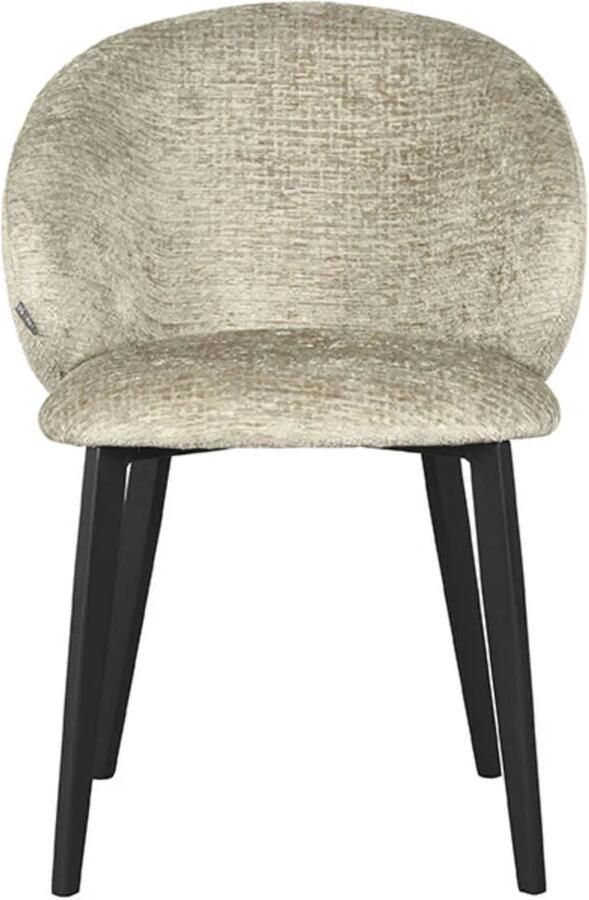 LABEL51 Eetkamerstoel Logan Elegance stof Beige - Foto 2