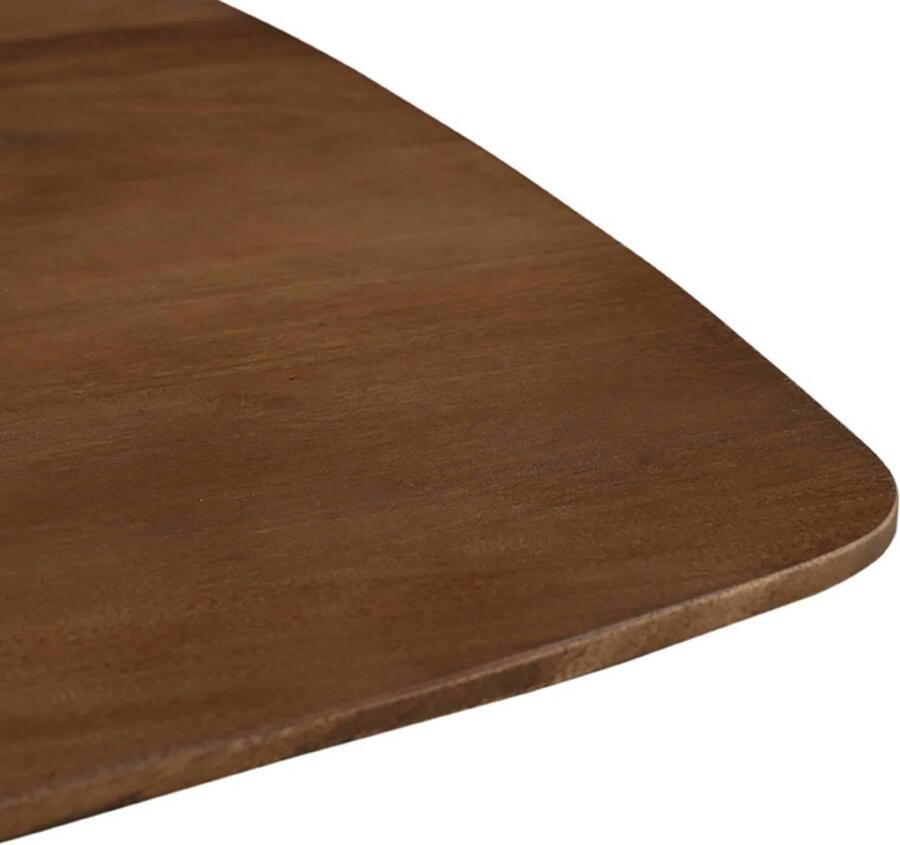 LABEL51 Eettafel Blake Mangohout 140 x 140cm Naturel