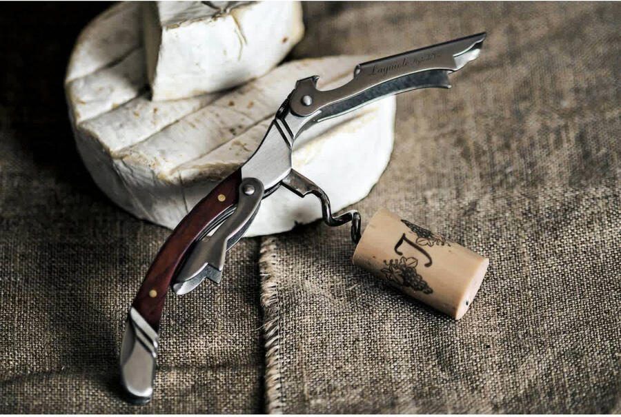 Laguiole Style de Vie Kurkentrekker In giftbox Rozenhout - Foto 3