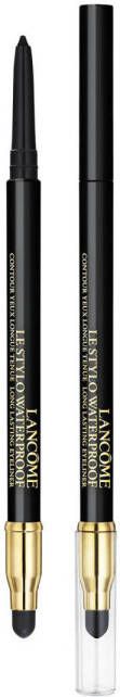 Lancôme Le Stylo Waterproof oogpotlood 02 Black Matte