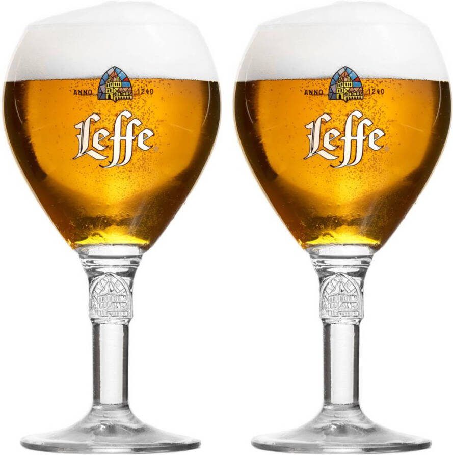 Leffe Bierglazen 330 ml 2 stuks