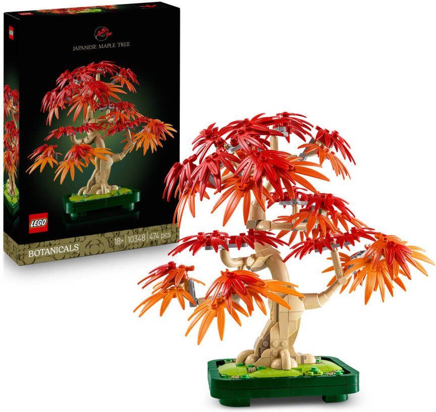 LEGO Botanical Collection Japanse Esdoorn Bonsaiboompje 10348 - Foto 3