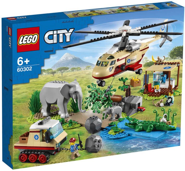 LEGO City Wildlife Rescue operatie 60302