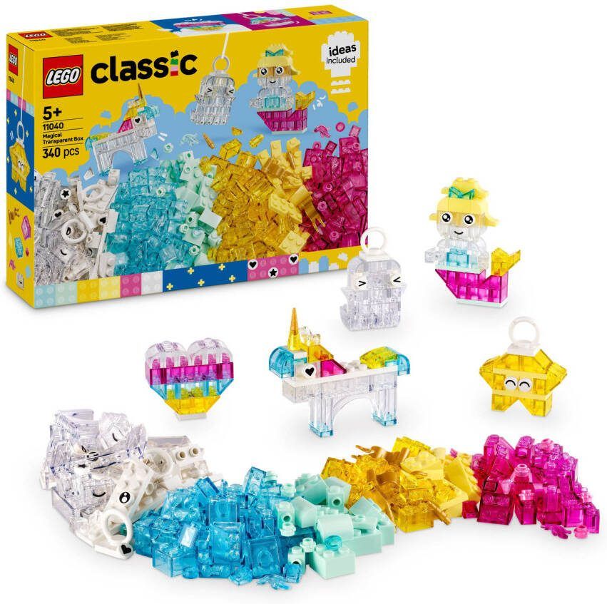 LEGO Classic 11040 magische doos met transparante stenen
