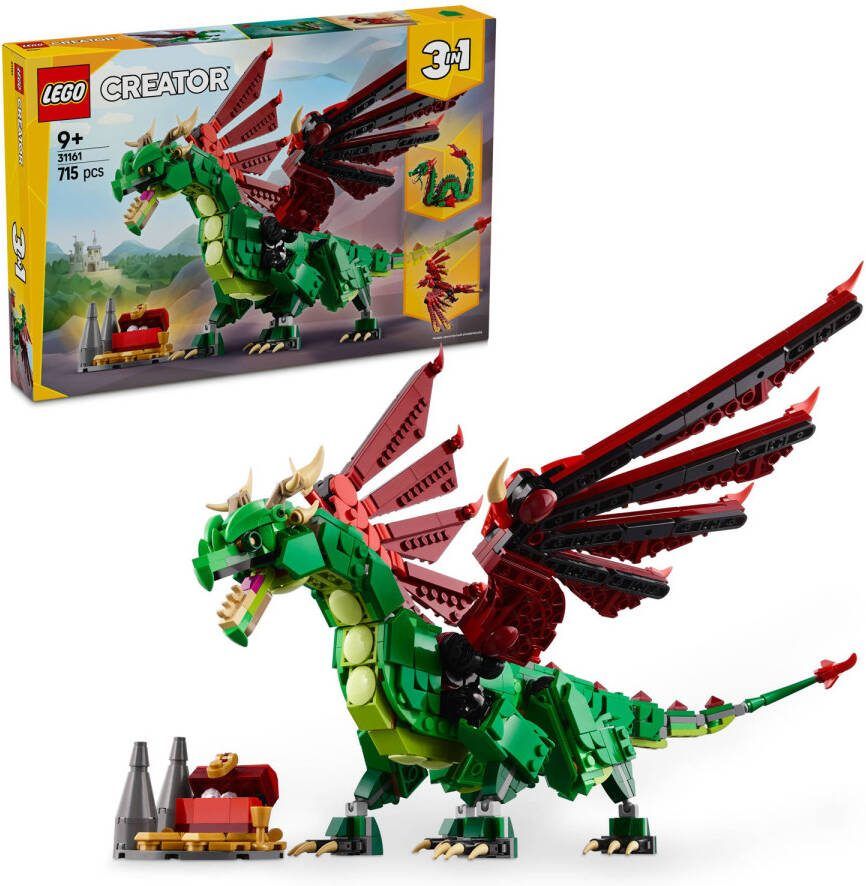 LEGO Creator 3in1 Middeleeuwse draak speelgoedset 31161 - Foto 2