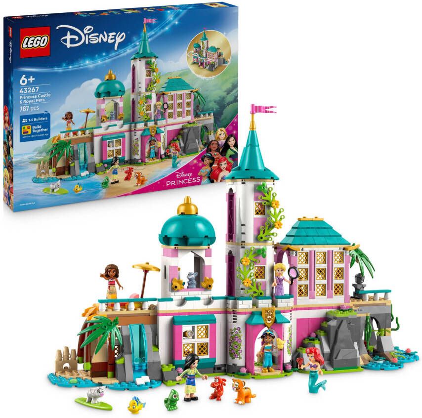 LEGO Disney Princess Prinsessenkasteel en Koninklijke Huisdieren 43267 - Foto 5