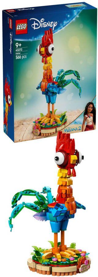 LEGO Disney Princess Vaiana 2 Heihei Bouwbare Dierenmodelset 43272