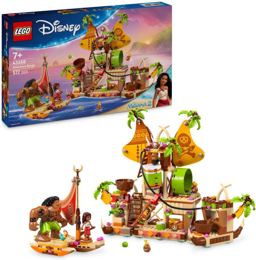 LEGO Disney Princess Vaiana 2 Kakamora Boot Speelgoedset 43258 - Foto 4