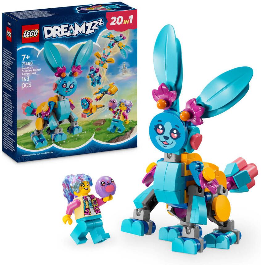 LEGO DREAMZzz Bunchu's creatieve dierenavonturen speelgoed 71488