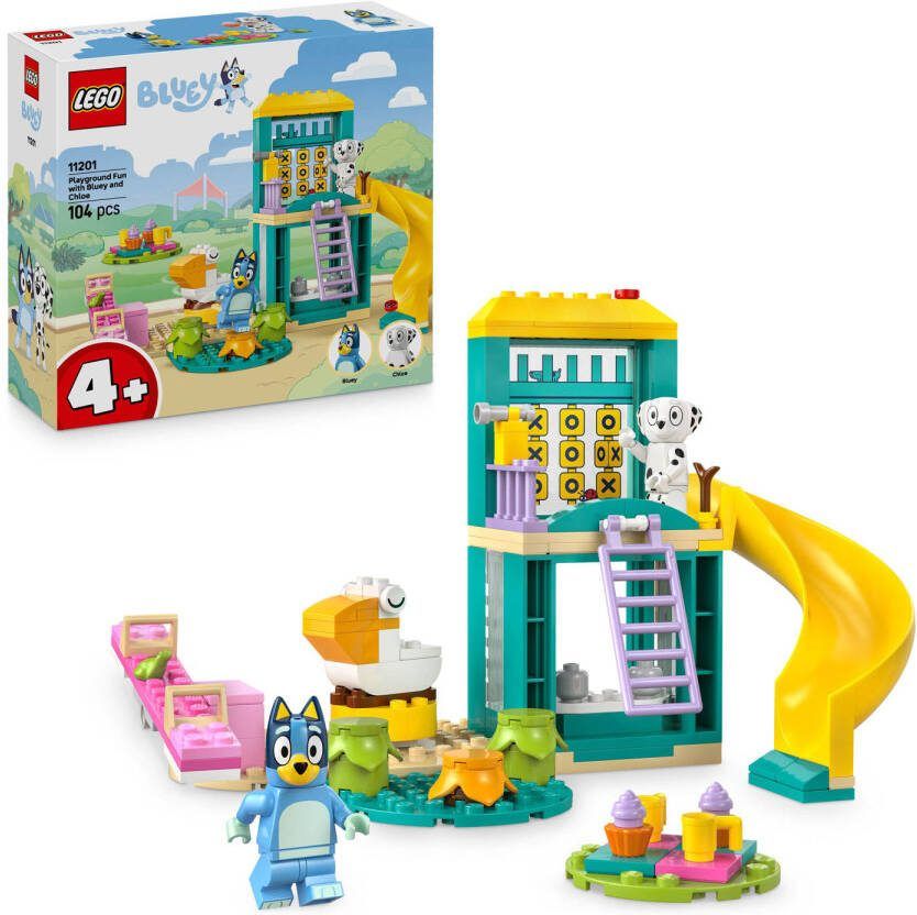 LEGO Bluey: Bluey en Chloé in de Speeltuin Bouwpakket voor Kinderen 11201