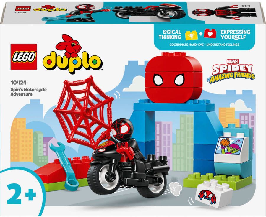 LEGO DUPLO Marvel De motoravonturen van Spin 10424