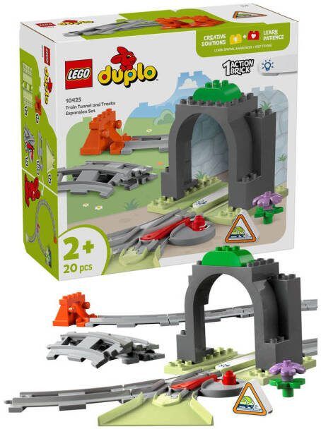 LEGO DUPLO Stad Treintunnel en rails uitbreidingsset 10425