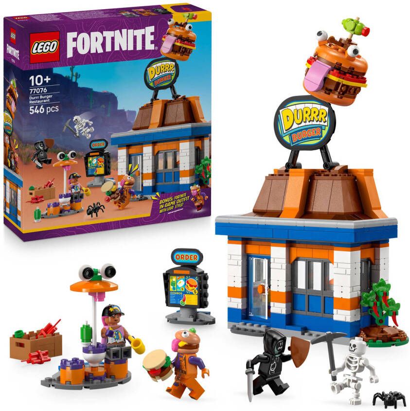 LEGO Fortnite Durrr Burger Restaurant Speelgoed 77076 - Foto 5