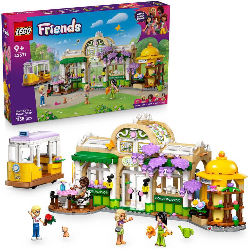 LEGO Friends Plantencafé en Bloemenwinkel Bouwset 42671 - Foto 5