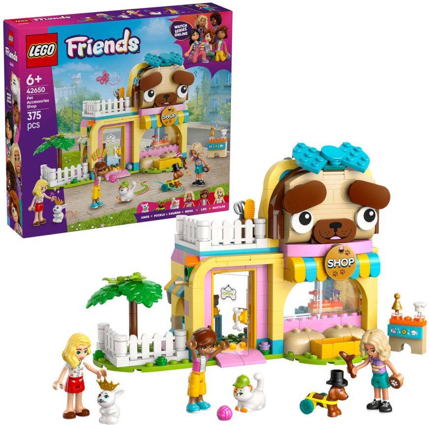 LEGO Friends Winkel met dierenaccessoires speelset 42650 - Foto 3