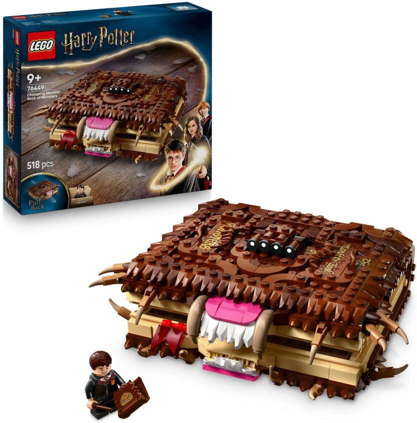 LEGO Harry Potter 76449 bijtend monster boek der monsters - Foto 3