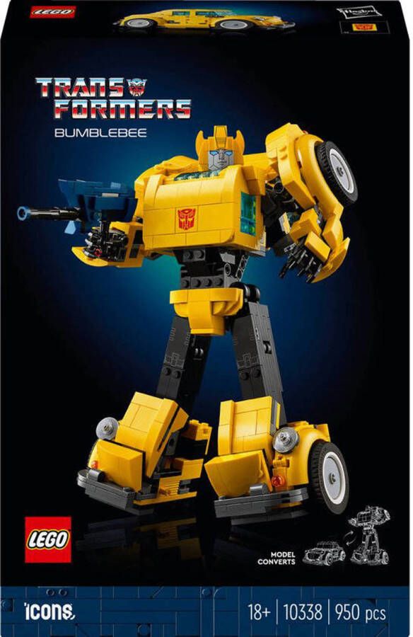 LEGO Icons Transformers Bumblebee 10338