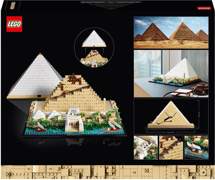 Lego Architecture Grote Piramide van Gizeh 21058 - Foto 3