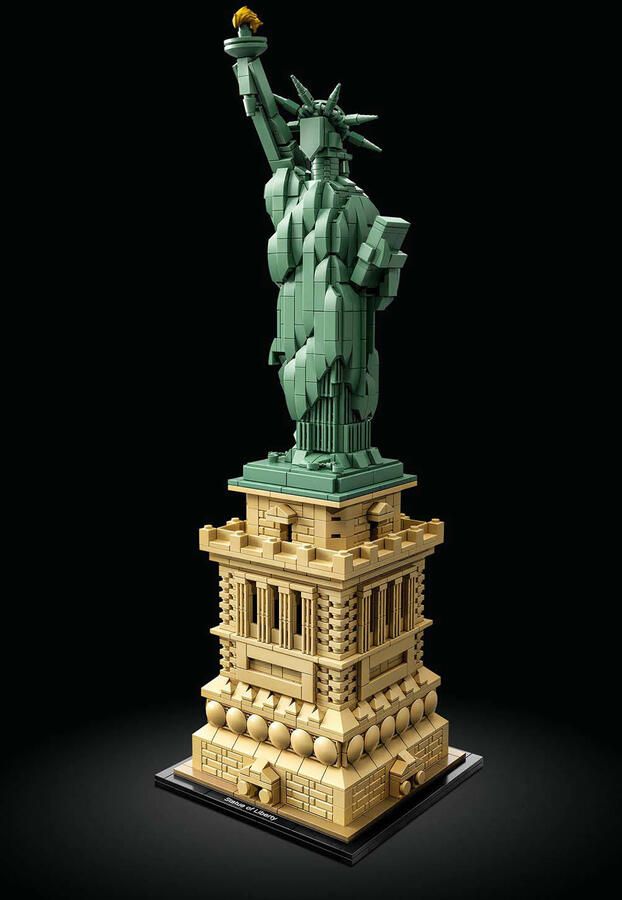 LEGO Architecture Vrijheidsbeeld Decoratie en Bouwpakket voor Volwassenen 21042 - Foto 4
