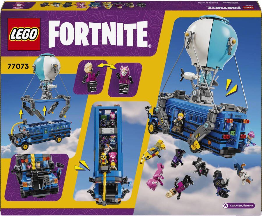 LEGO Battle Bus speelgoed uit de videogame 77073 - Foto 3