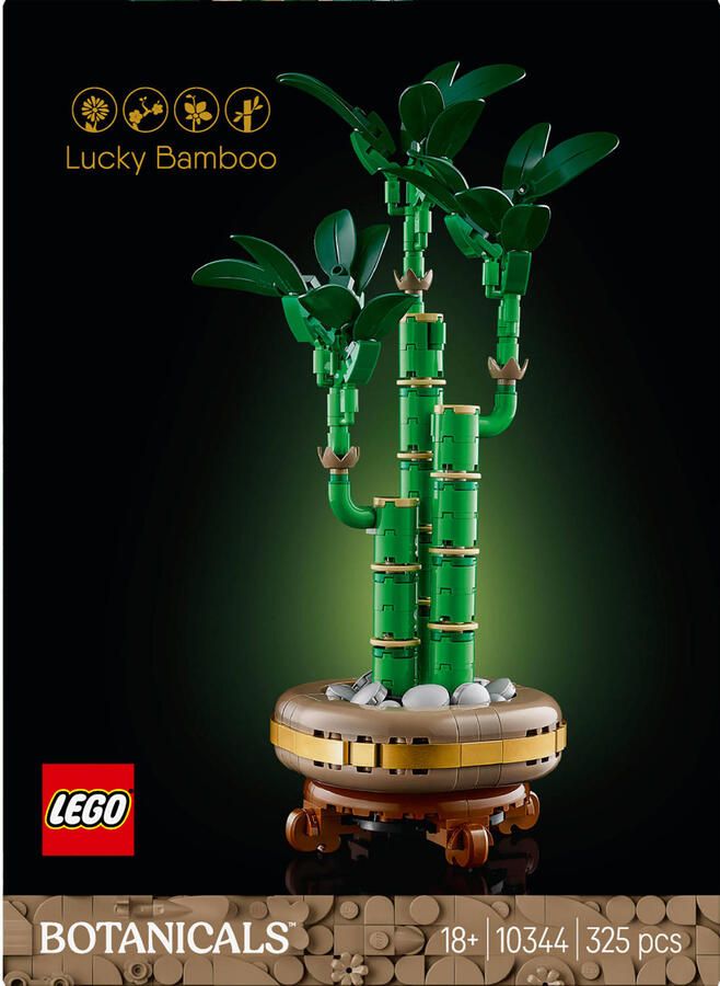 LEGO Botanical Collection Bamboe plantendecoratie 10344