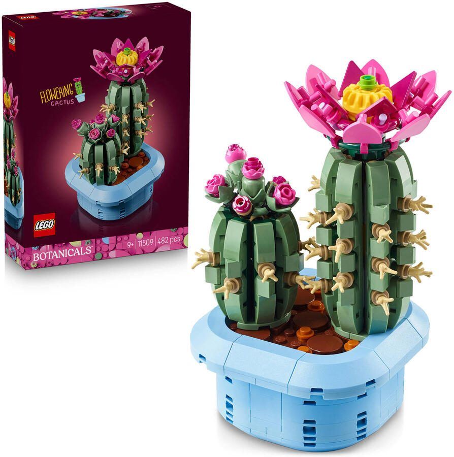 LEGO Botanical Collection Bloeiende Cactus Planten Decoratie Set 11509