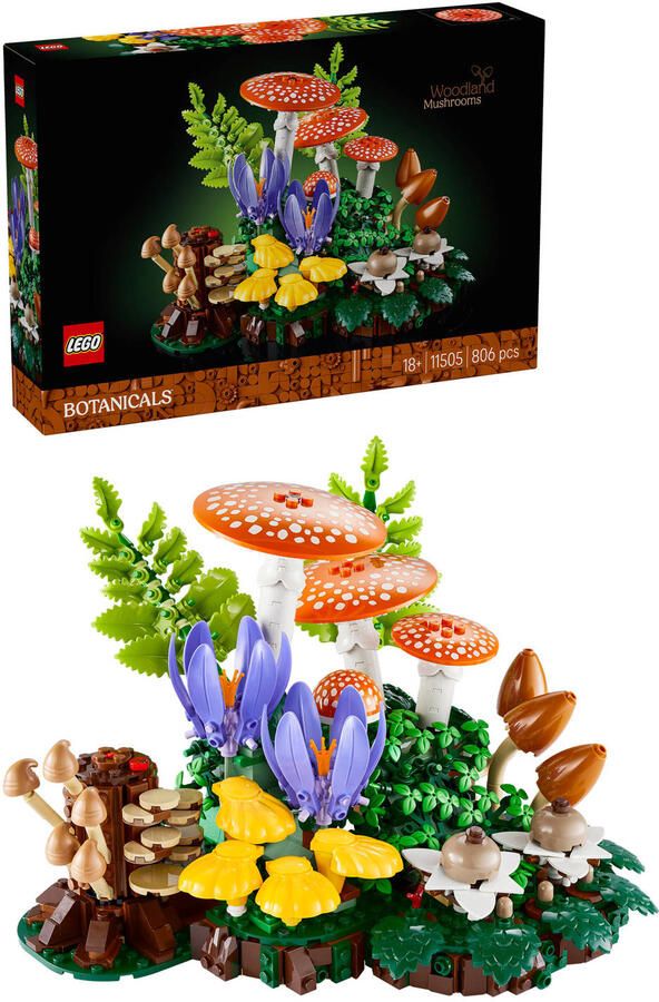 LEGO Botanical Collection Bospaddenstoelen 11505 - Foto 2