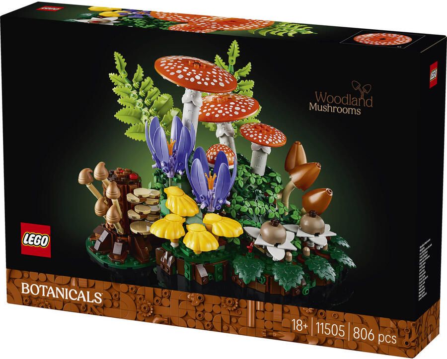 LEGO Botanical Collection Bospaddenstoelen 11505 - Foto 4