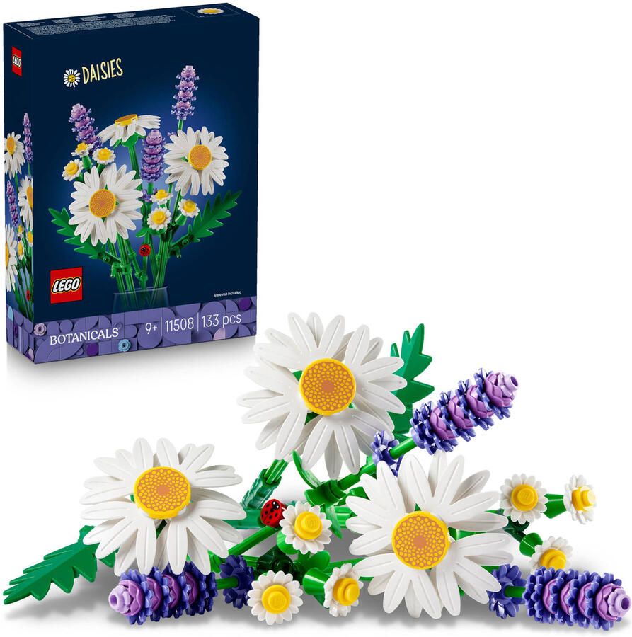 LEGO Botanical Collection Madeliefjes Bloemen Bouwpakket voor Kinderen 11508
