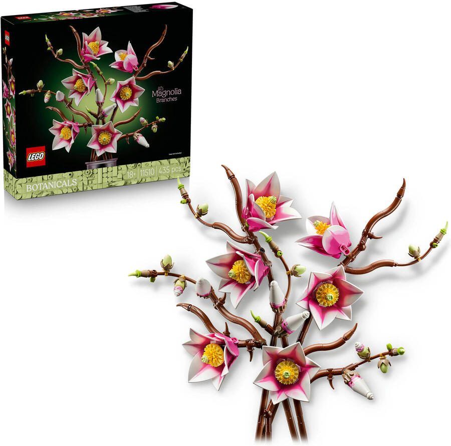 LEGO Botanical Collection Magnoliatakken Bloemen Set 11510