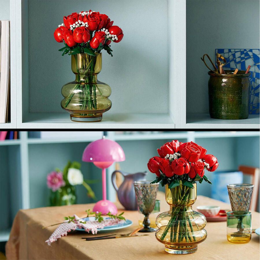 LEGO Botanical Collection Rozenboeket Decoratief Bloemen Bouwpakket uit de Botanical Collection 10328 - Foto 5