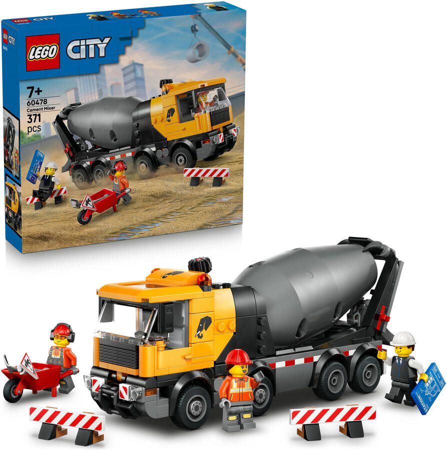 LEGO City 60478 stadsbetonmolen - Foto 2