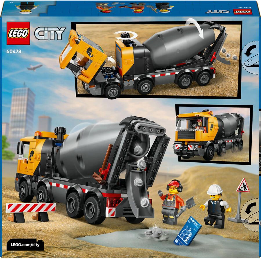LEGO City 60478 stadsbetonmolen - Foto 3