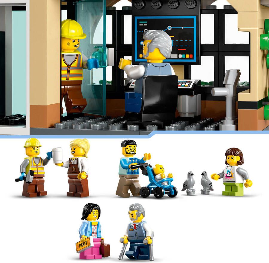 LEGO City Centraal Station Bouwspeelgoedset 60469 - Foto 4
