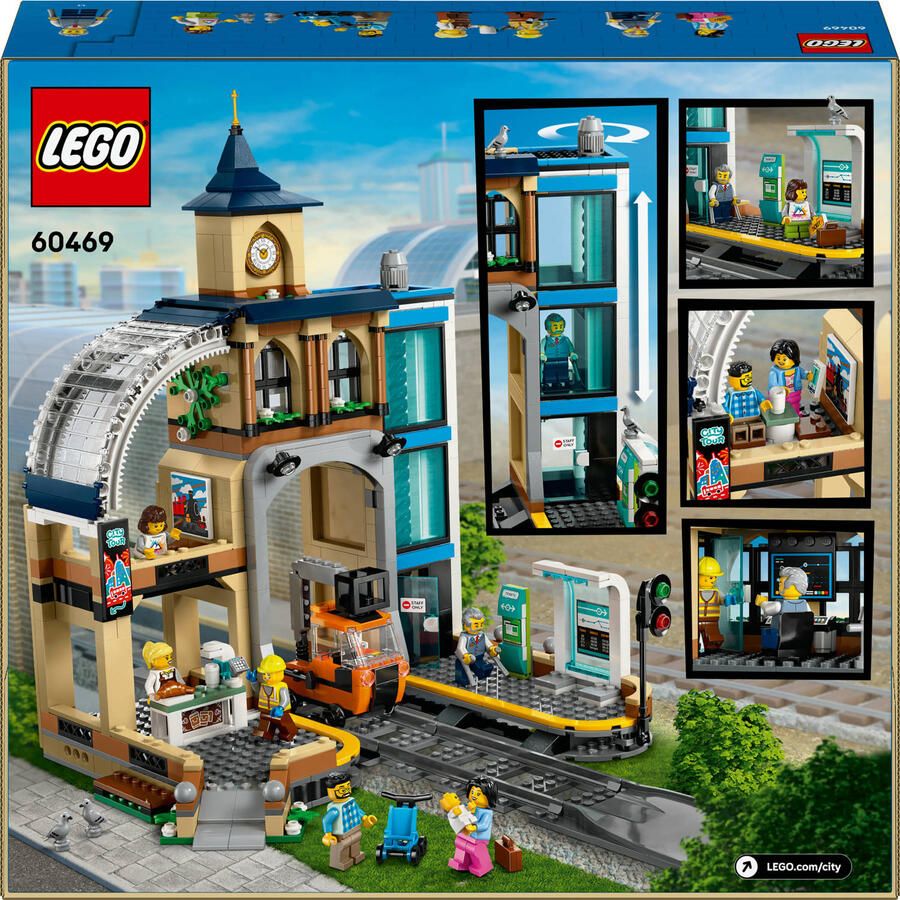 LEGO City Centraal Station Bouwspeelgoedset 60469 - Foto 3
