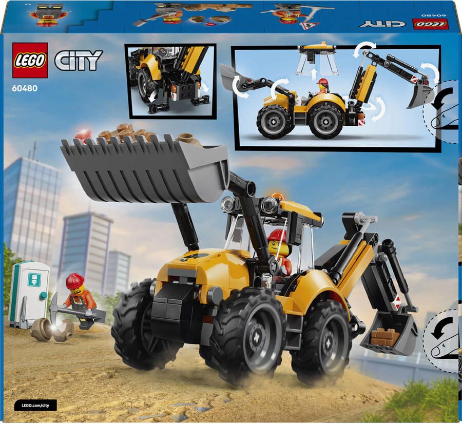 Lego City Gele graaflaadmachine 60480 - Foto 4