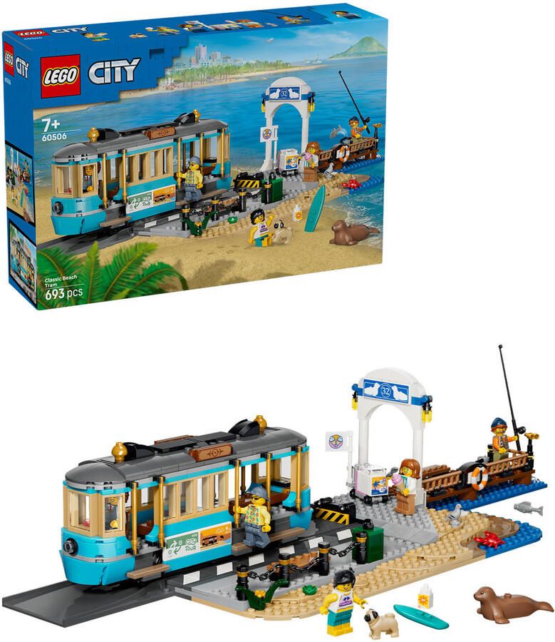 Lego City Klassieke strandtram 60506 - Foto 3