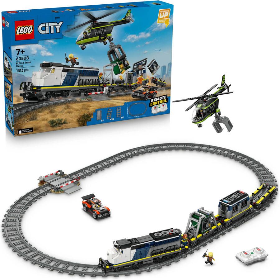 LEGO City Overval op Politietrein Trein Speelgoed 60508