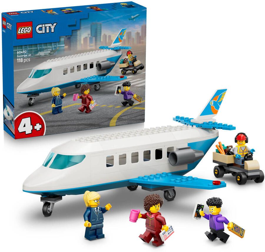 Lego City Passagierstoestel 60492 - Foto 3