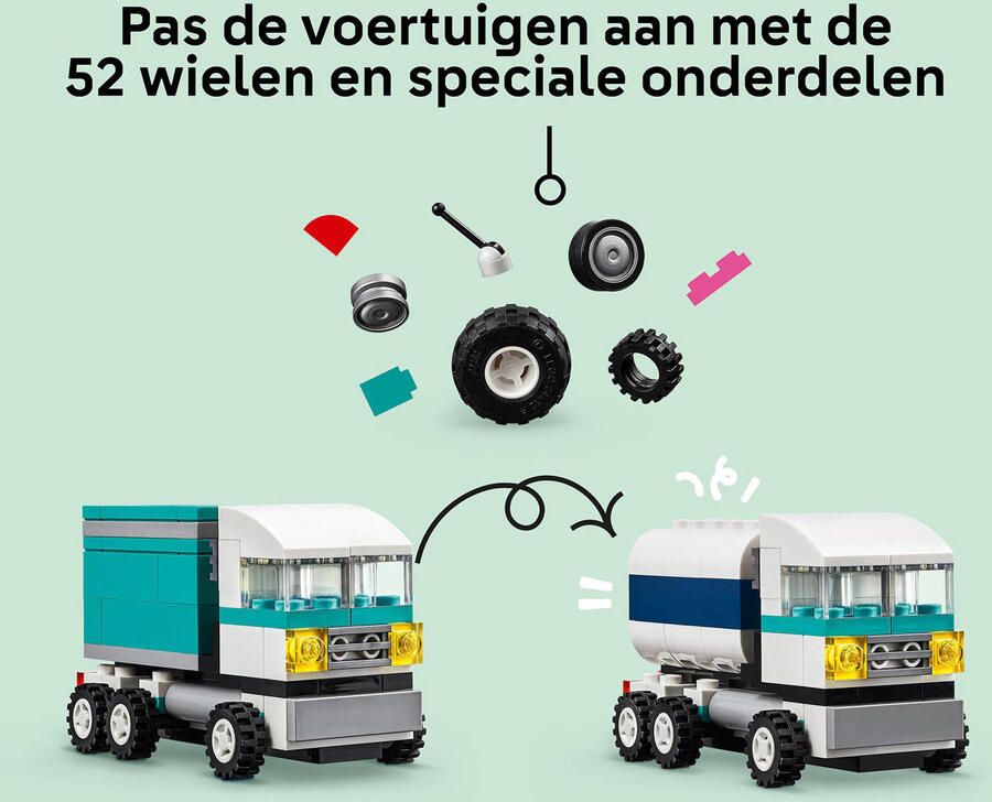 LEGO Classic Creatieve voertuigen Bouw- en speelset met Speelgoed Auto 11036 - Foto 4