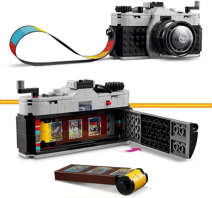 LEGO Creator 3-in-1 Retro fotocamera Set met Modellen van Speelgoed Tv en Videocamera 31147 - Foto 2