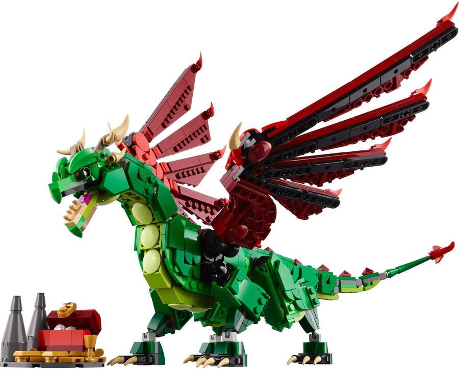 LEGO Creator 3in1 Middeleeuwse draak speelgoedset 31161 - Foto 3