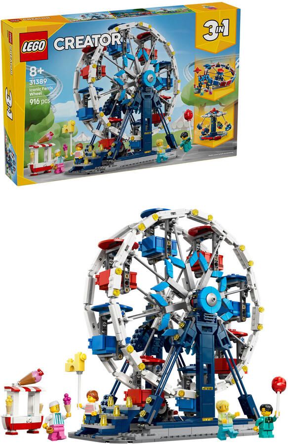 Lego Creator 3-in-1 Klassiek Reuzenrad 31389 - Foto 3