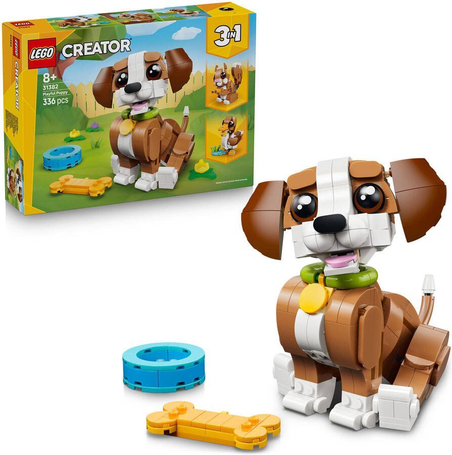 LEGO Creator 31382 Schattige Dieren: Speelse Puppy