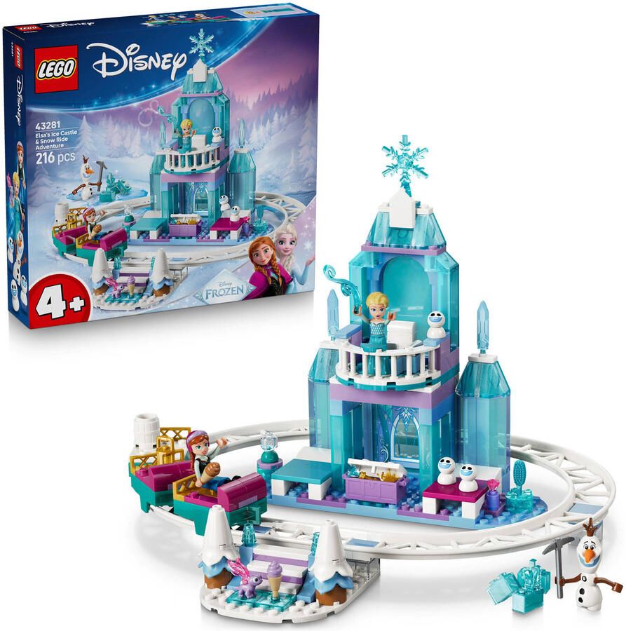 Lego Disney Elsa's Ijskasteel en Sneeuwavontuur 43281
