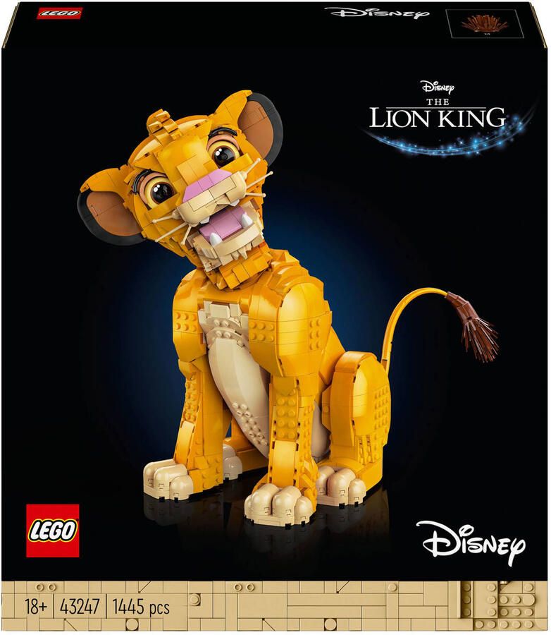 LEGO Disney Jonge Simba de Leeuwenkoning Decoratie Bouwpakket voor Volwassenen 43247 - Foto 4