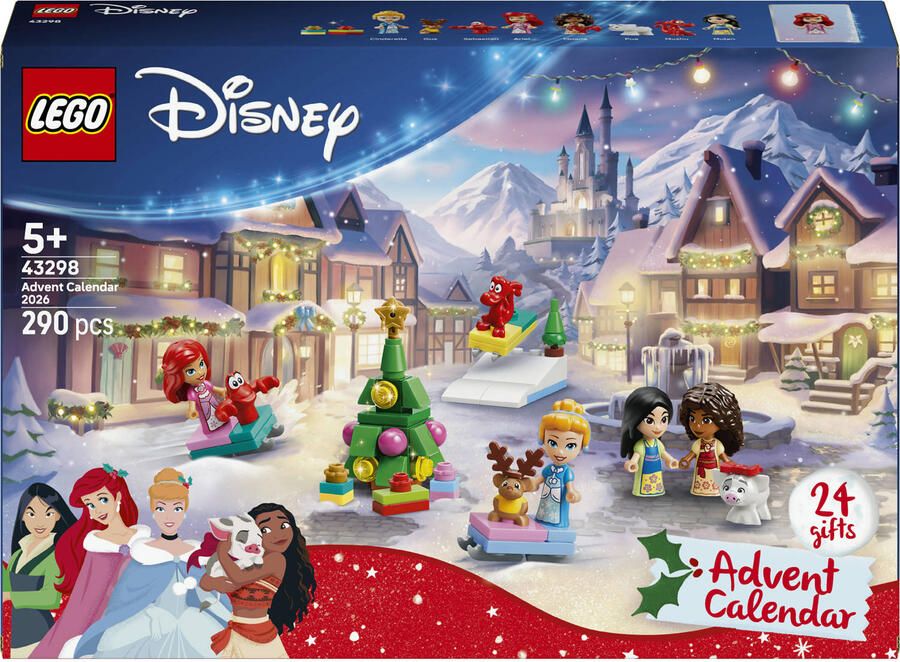 LEGO Disney Princess Adventskalender 2026 met Poppetjes 2026 43298 - Foto 4