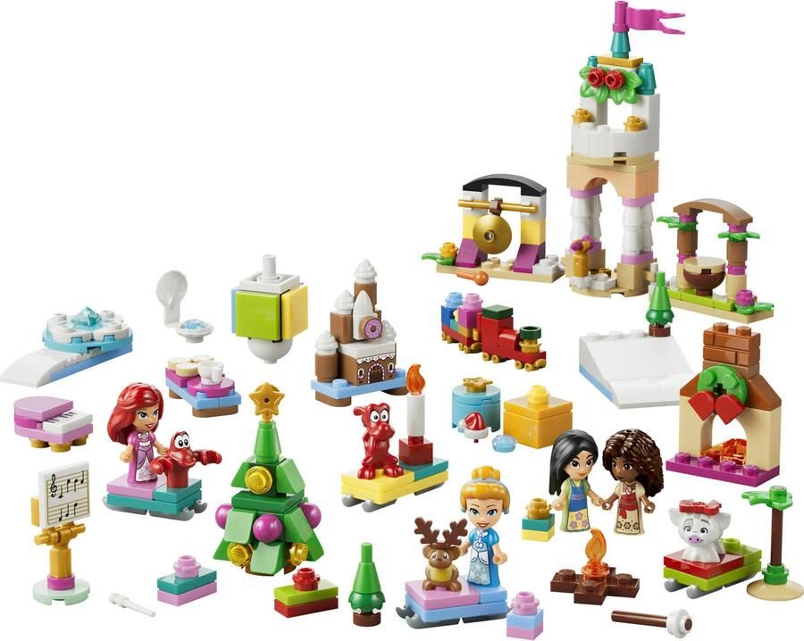 LEGO Disney Princess Adventskalender 2026 met Poppetjes 2026 43298 - Foto 3