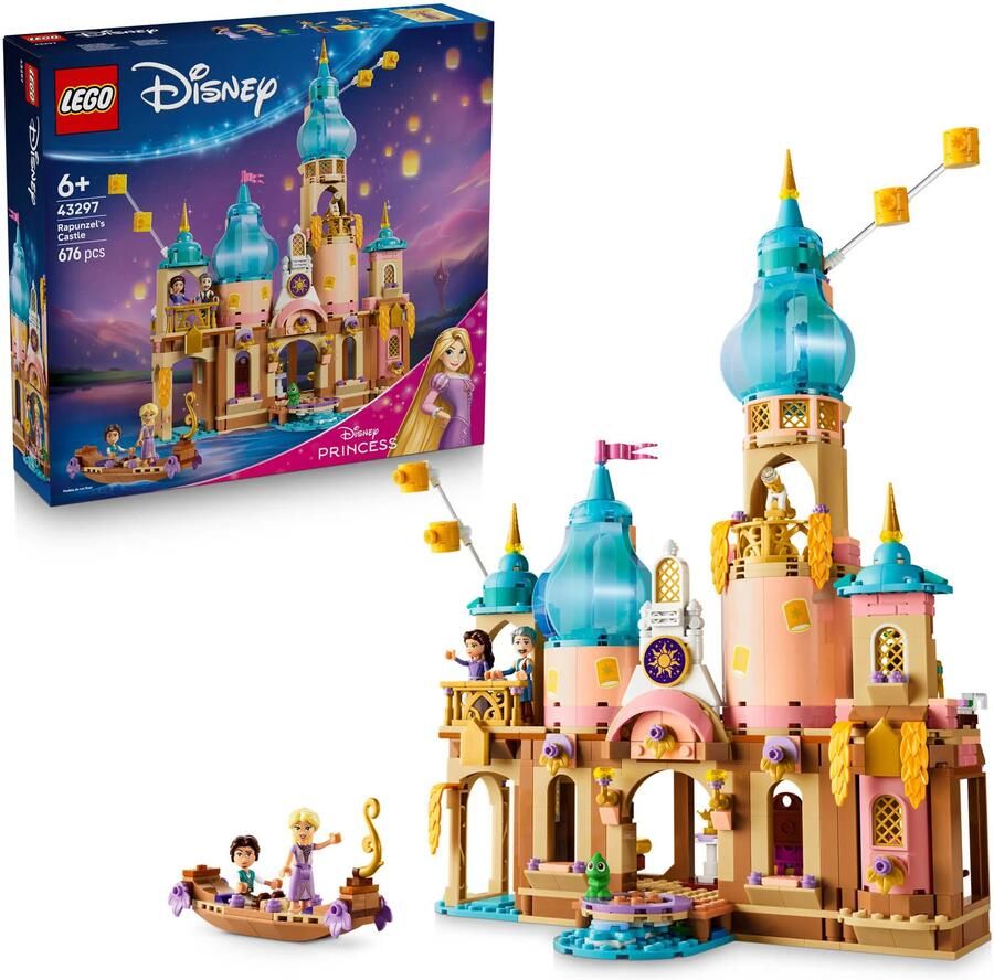 LEGO Disney Princess 43297 kasteel van Rapunzel - Foto 3